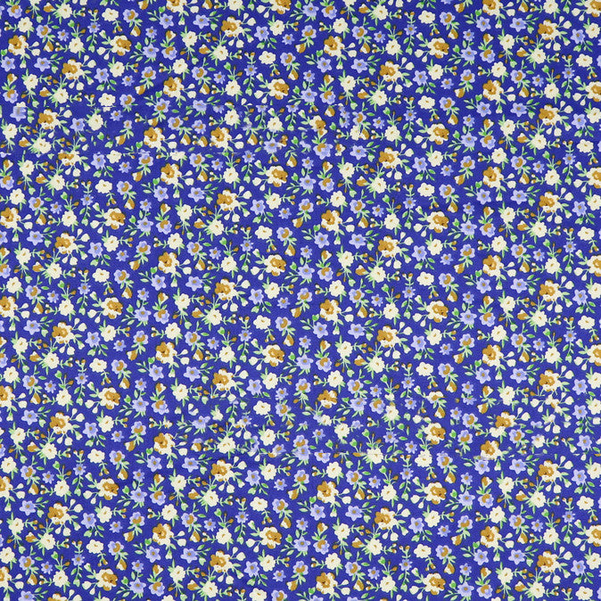 Botanical Floral Floral Print Twill Cotton Fabric