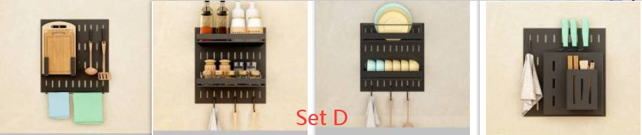 Kitchen Storage Rack Hole Plate