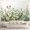 Decorative Home Botanical Print Tapestry Fabric