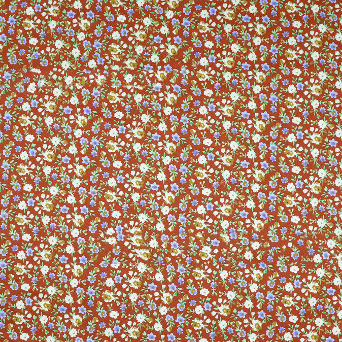 Botanical Floral Floral Print Twill Cotton Fabric